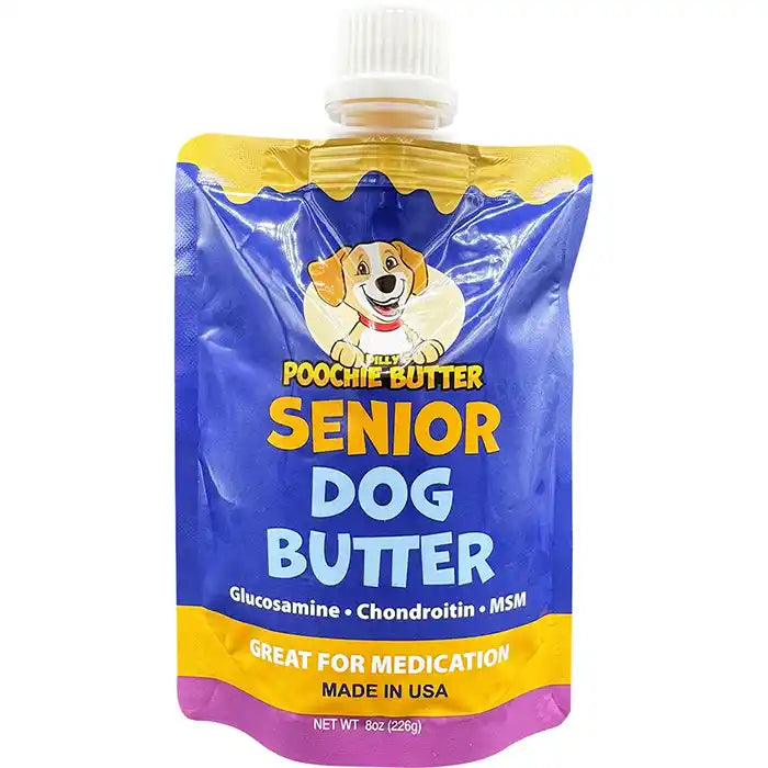 senior dog butter squeeze pack