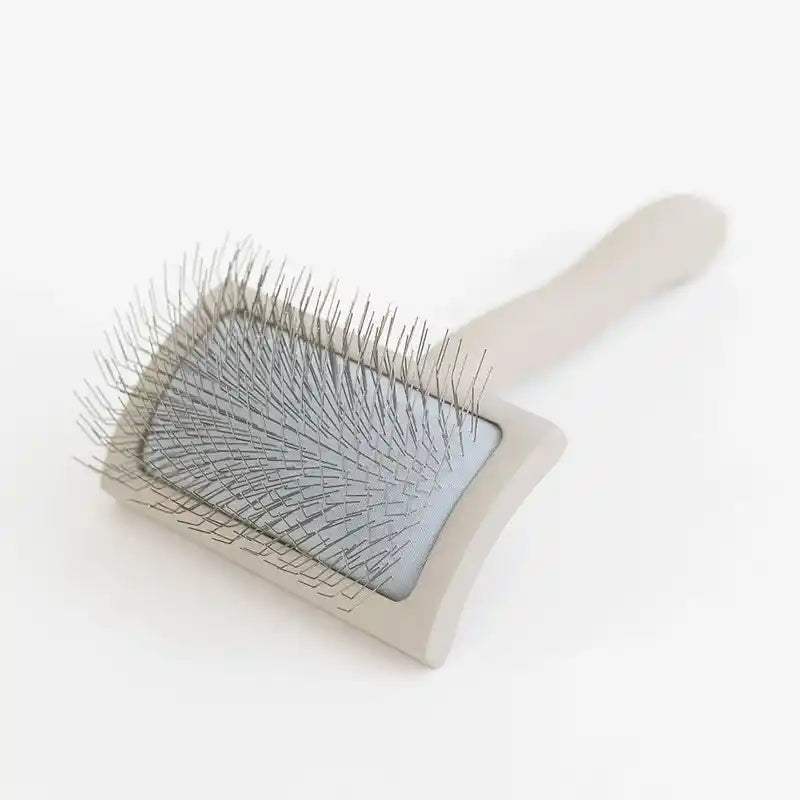 pupwell curved slicker brush for dogs