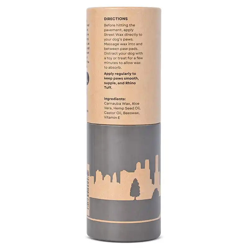 street paw wax back packaging