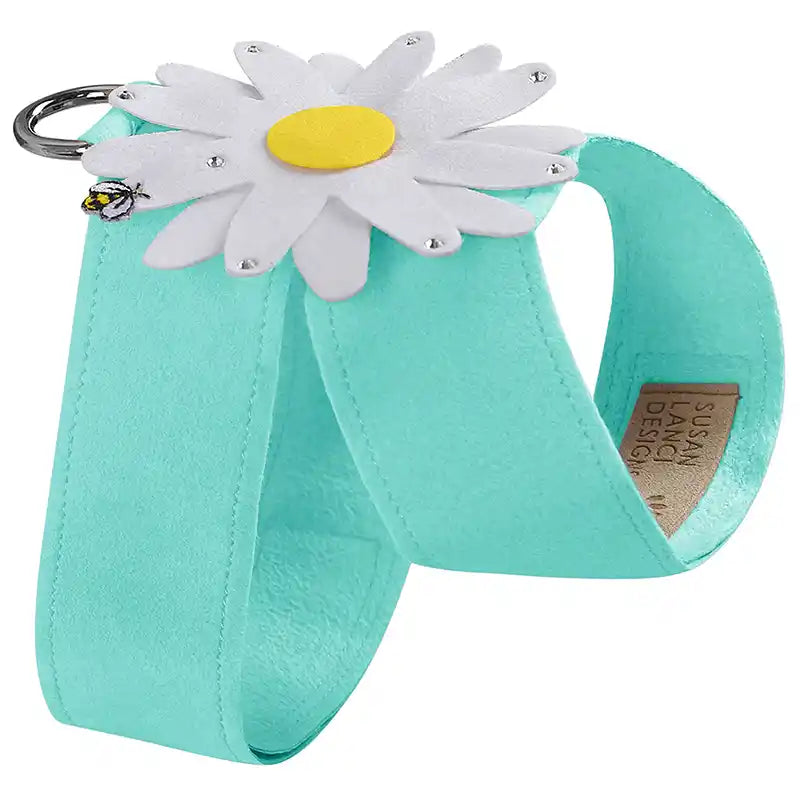 tiffi blue daisy dog harness