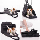 different ways to use everywhere convertible dog tote