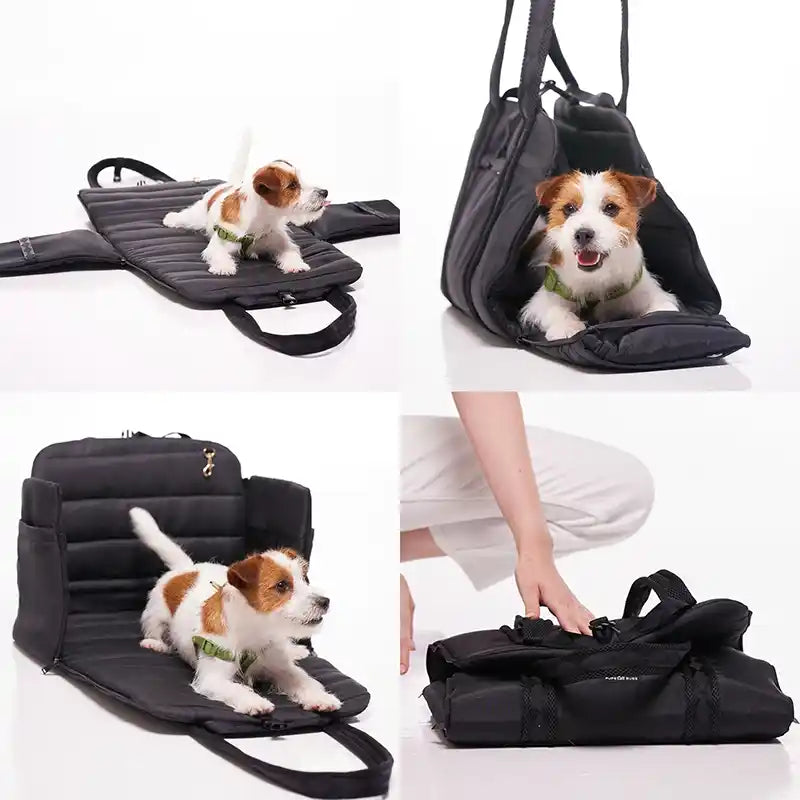 different ways to use everywhere convertible dog tote