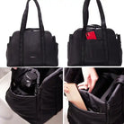 black everywhere convertible dog tote