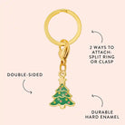 Christmas Tree Dog Collar Charm Info