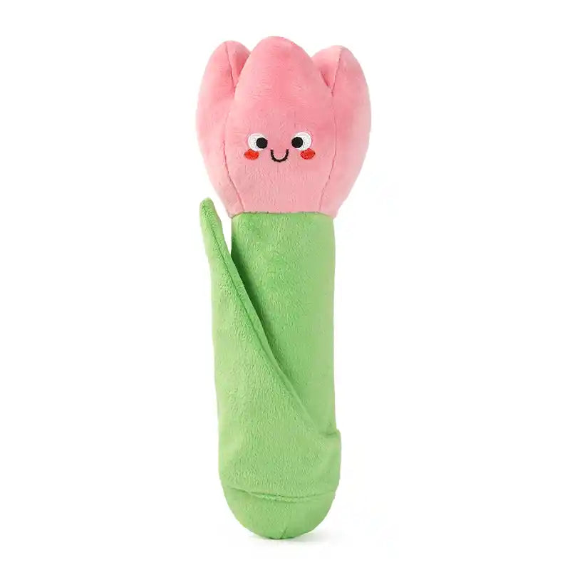 tulip dog toy front view