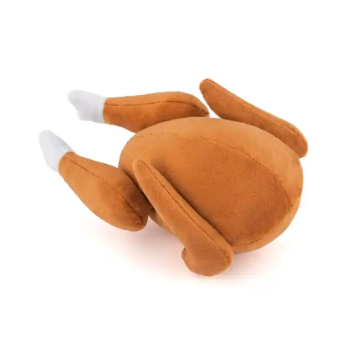 whole turkey plush dog toy