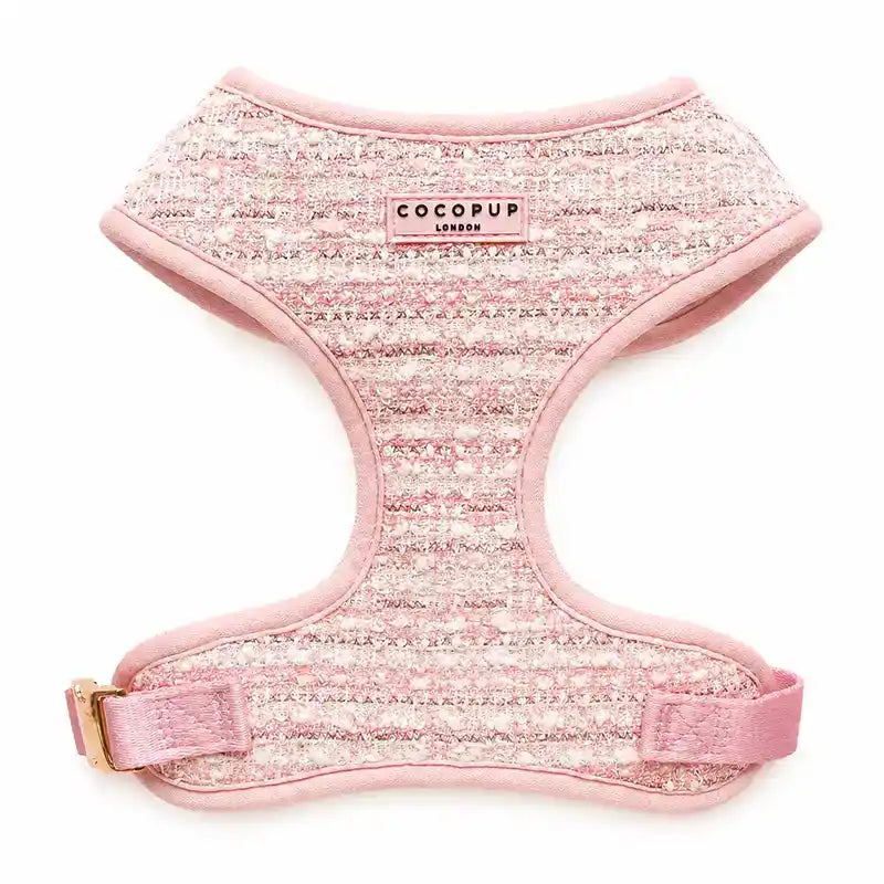 Pink Tweed Cocopup Harness