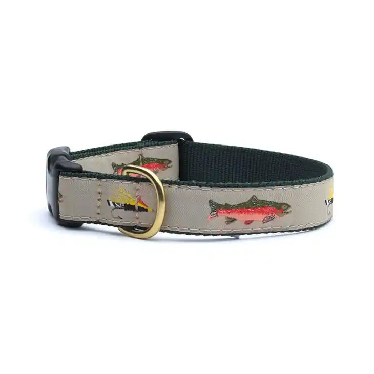 up country fly fishing dog collar