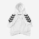 woof white hoodie for dogs