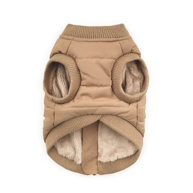 charlie's backyard padded harness jacket front