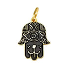 dog hamsa id tag
