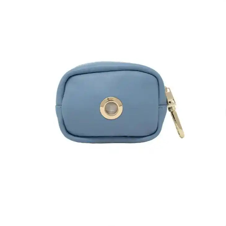 pink papyrus bff poop bag dispenser back