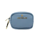 pink papyrus bff poop bag dispenser in blue color