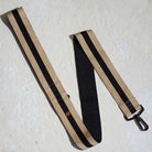 saint rue the padded city leash - cambon (tan and black)