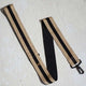 saint rue the padded city leash - cambon (tan and black)