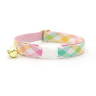 Made by Cleo Pastel Plaid Breakaway Cat Collar