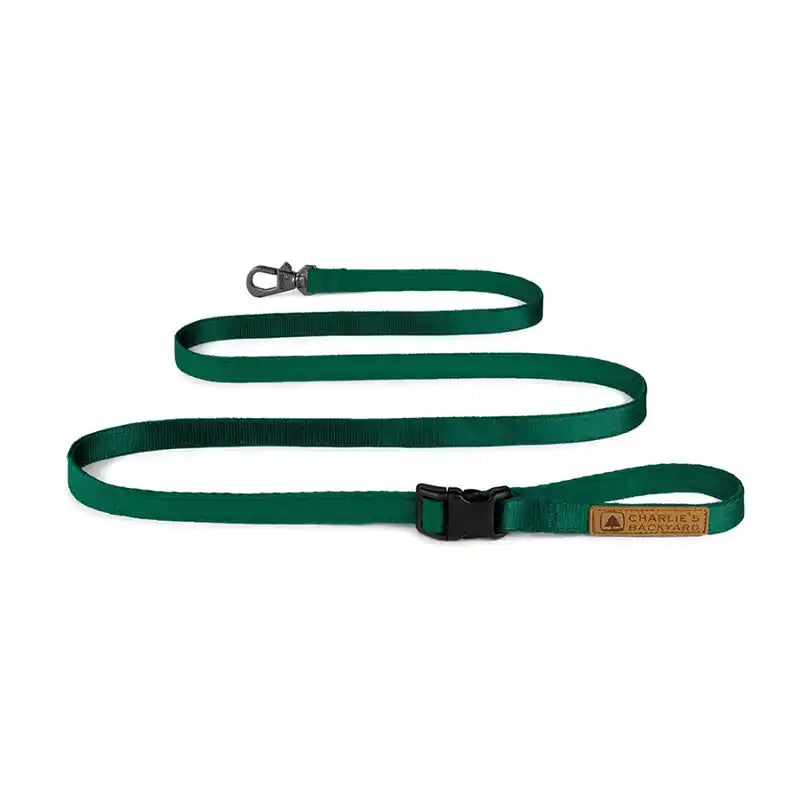 charlie's backyard easy leash green