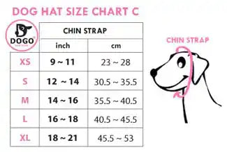 dogo hat size chart