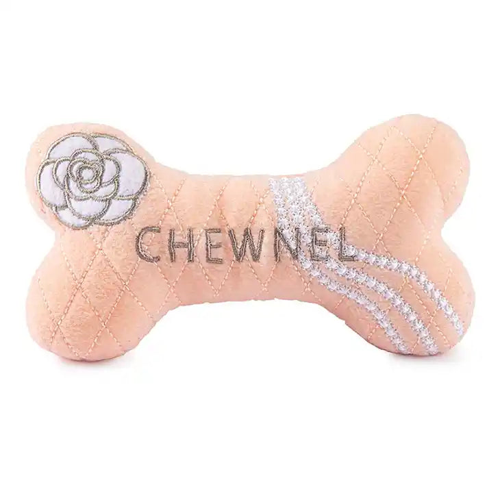 Koko Chewnel Blush Bone Dog Toy