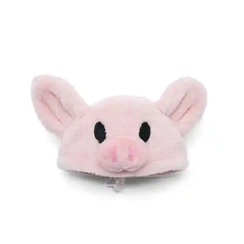 pink pig hat pet costume