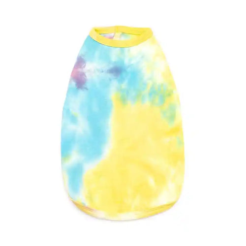 tie dye pet tee